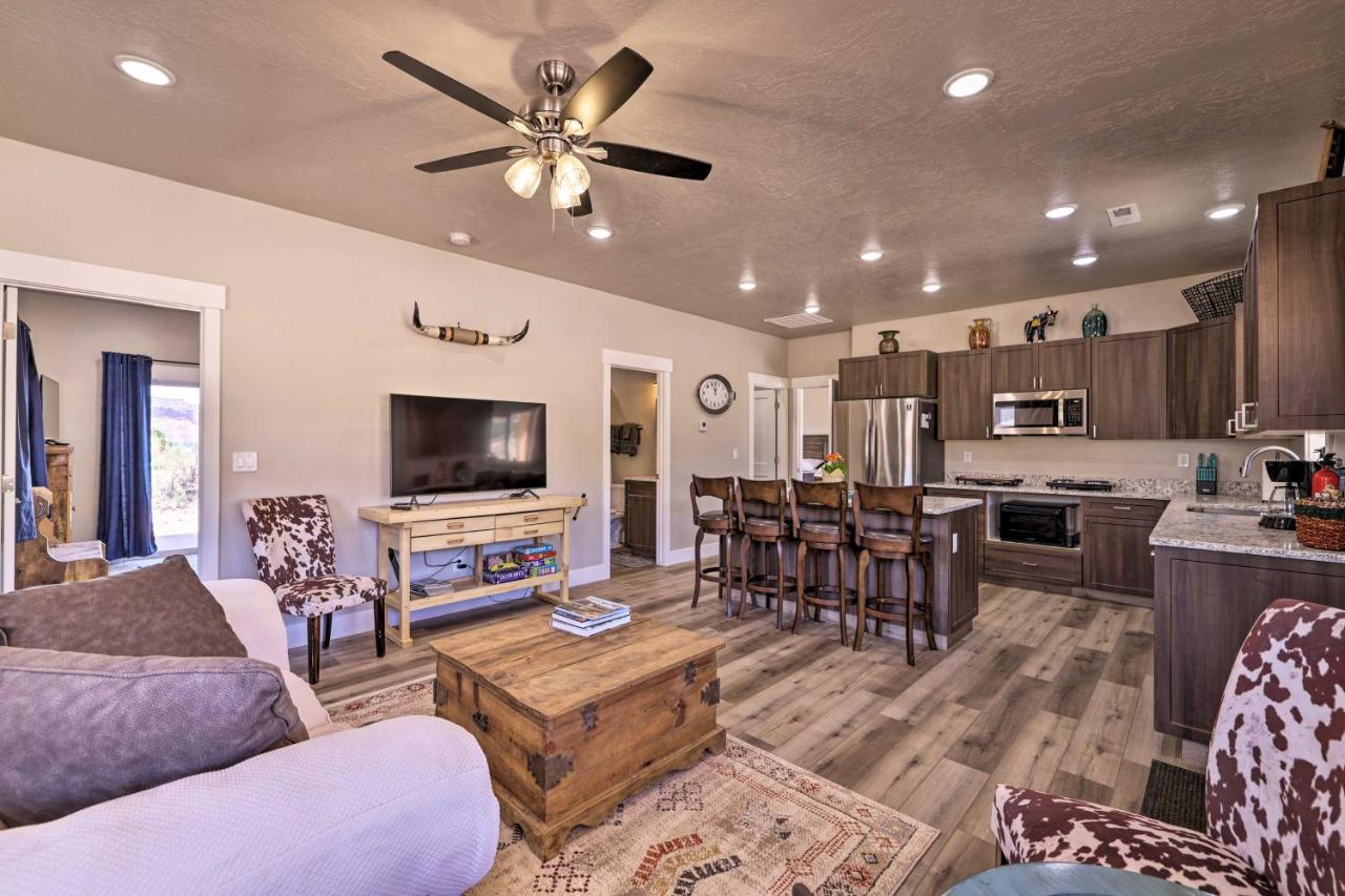 Quiet Kanab Home With Panoramic Views And Porch! Екстер'єр фото